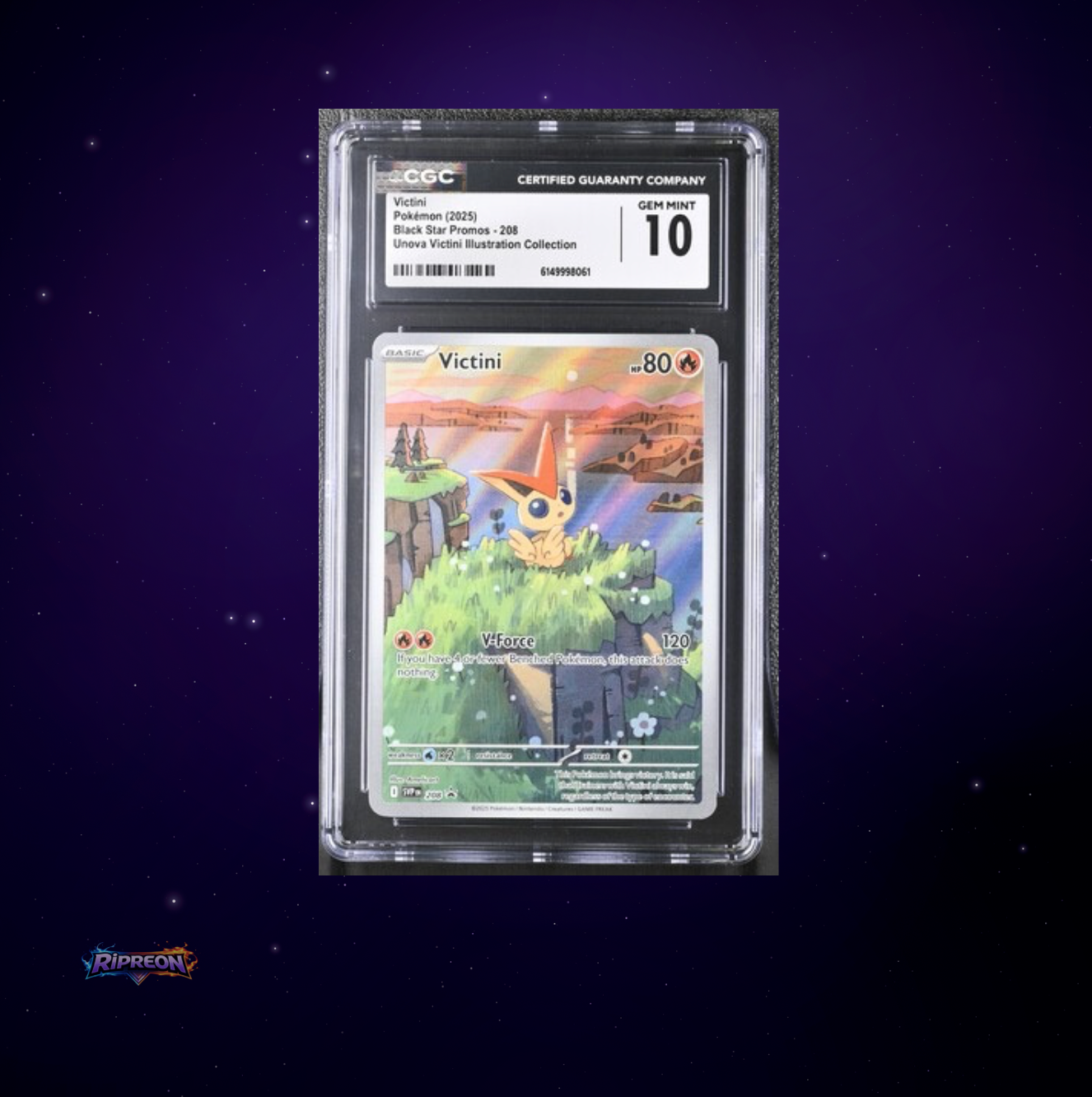Victini #208 Promo CGC 10