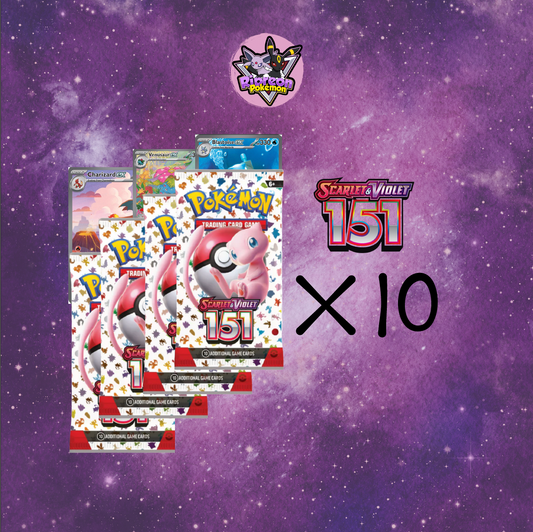 151 Booster Pack !LIVE RIPS! (X10)