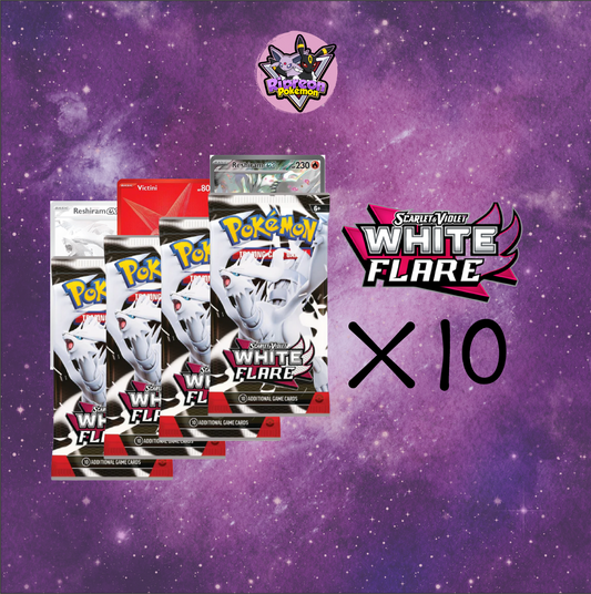 White Flare Booster Pack !LIVE RIPS! (X10)