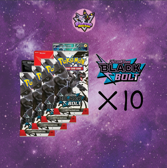 Black Bolt Booster Pack !LIVE RIPS! (X10)