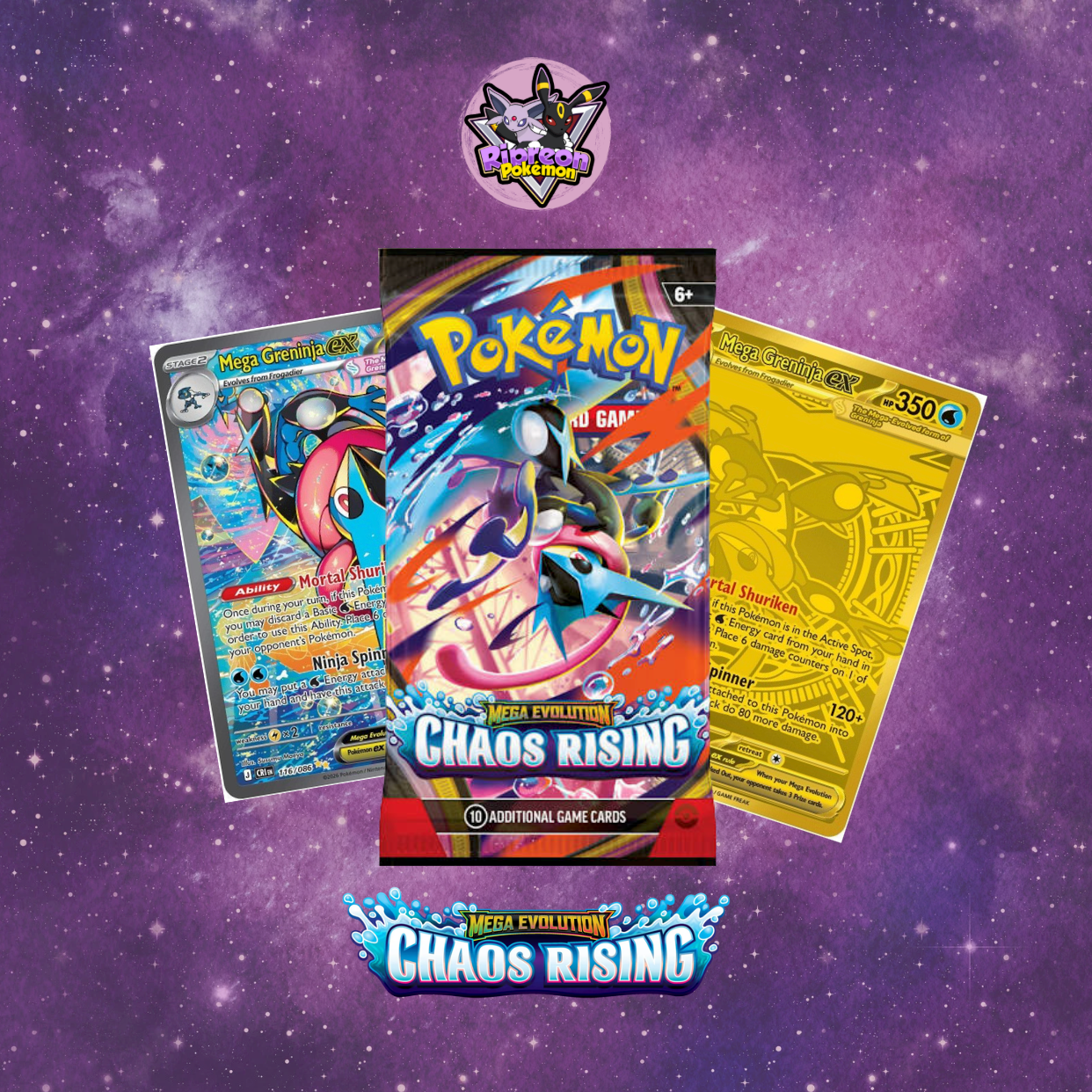 Chaos Rising Booster Pack (1 pack)
