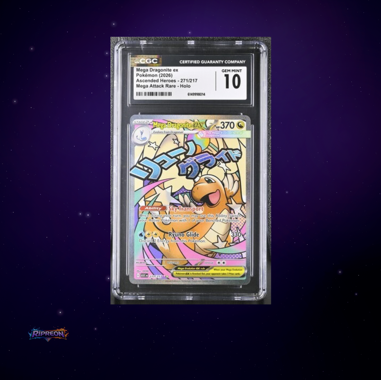 Mega Dragonite #271/217 CGC GEM 10