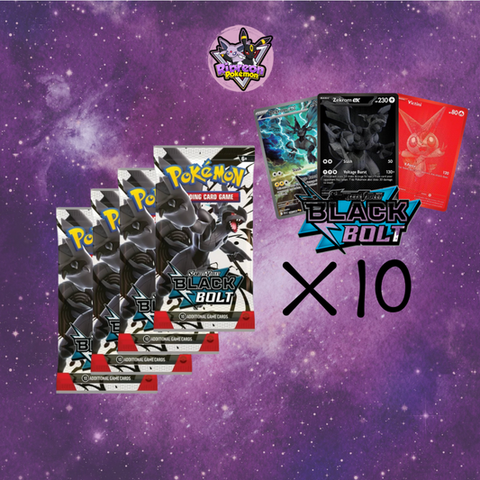 Black Bolt Booster Pack !LIVE RIPS! (X10)